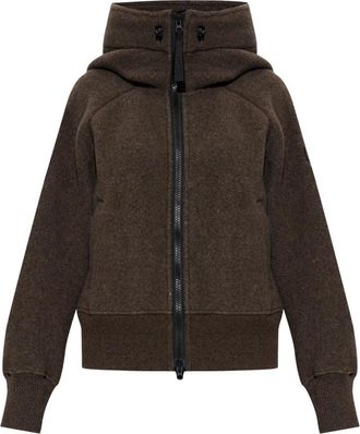 Canada Goose Chilliwack Jacket - Dames - Vesten met rits - Bruin - XS - Wol - Hoodies & sweatvesten