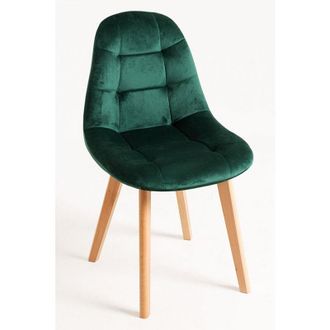 Regalos Miguel Packs Sillas Comedor - Pack 6 Sillas Kelen Terciopelo - Verde
