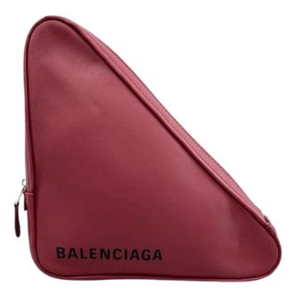 Balenciaga Pre-owned Mini Bags, female, Red, Size: ONE SIZE Pre-owned Clutch bag