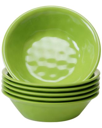 Certified International Melamine 22Oz Set Of 6 All Purpose Bowl