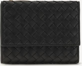 Bottega Veneta Portafogli Intrecciato bifold con zip Woman UNI