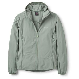 RAB Borealis Hoody Softshelljacke f&uuml;r Damen | grau