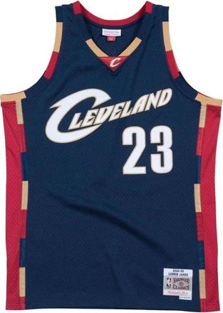 Mitchell & Ness Le Bron James Cavaliers Swingman Jersey - Heren - Fitness - Blauw - XL - Fitness
