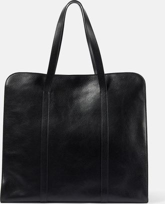The Row Ben leather tote bag