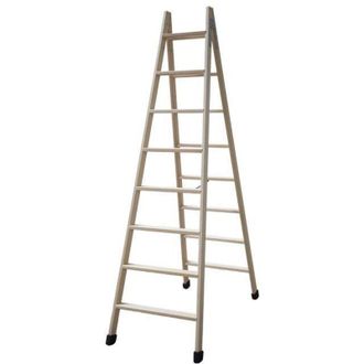 cofan Escalera Madera Doble 8 Pelda&ntilde;os 2,00 M