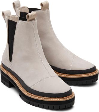 Toms Dakota Water Resistant Chelsea Boot in Natural at Nordstrom Rack, Size 7