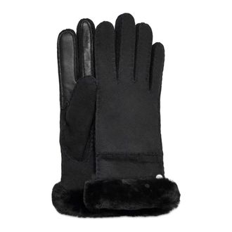 UGG Sheepskin Seamed Glove - Dames - Handschoenen - Zwart - S - Accessoires