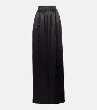 Dolce & Gabbana Gonna lunga in raso di seta