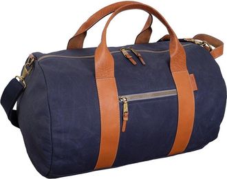 Boarding Pass The Voyager 21In Waxed Canvas Duffle Bag
