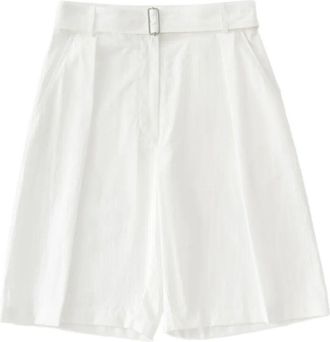 STUDIO NICHOLSON Belted Pleated Short