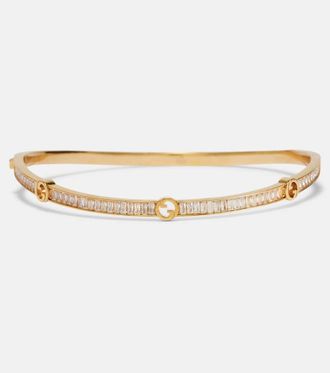 Gucci Gucci Blondie embellished gold-plated choker