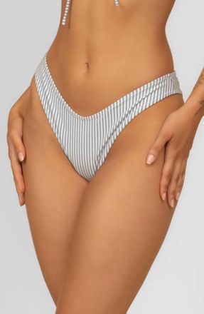 Montce Swim Lulu Striped Bottom In Blue