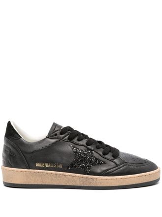 Golden Goose Ball Star leather sneakers - women - Leather - 35 - Black