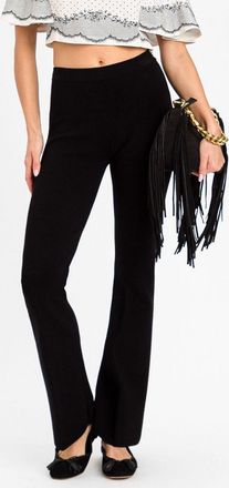 Twinset Pantaloni skinny in misto viscosa con vita elasticizzata e vestibilit&agrave; slim