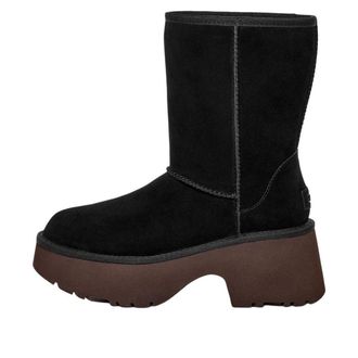 UGG (WMNS) UGG Classic Short New Heights Black 1158310-BLK
