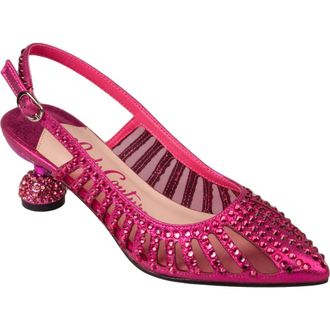 Lady Couture Rosita Slingback Pump in Fuchsia at Nordstrom Rack, Size 10
