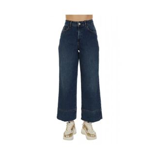 Marella Wide-leg Jeans - Dames - Jeans - Blauw - Maat: 2XS Katoen