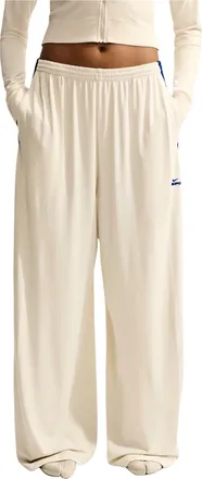 Nike (WMNS) Nike SKIMS Stretch Knit Wide-Leg Pants Actv Ivory Cobalt IU2217-108