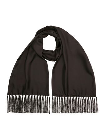 Oliver Brown Silk Evening Scarf - Black