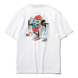 Li-Ning Graphic Loose Fit T-shirt White AHSR406-1