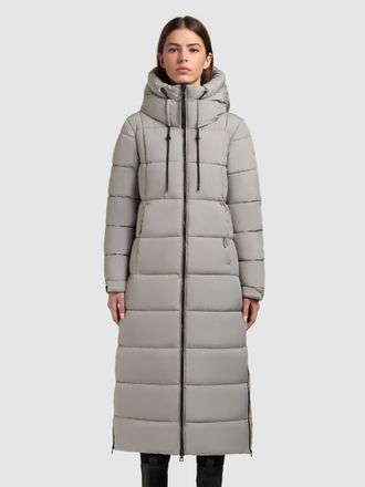 Khujo Steppmantel KHUJO DERIA4, Damen, Gr. XL (42), witcher gr&uuml;n, Steppware, Obermaterial: 100% Polyester. Futter: 100% Polyester. Wattierung: 100% Polyeste