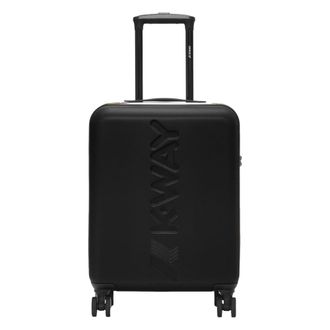 K-Way Stijlvol Bagage en Trolley Tassen - unisex - Handbagage koffer - Zwart - ONE Size - Koffers