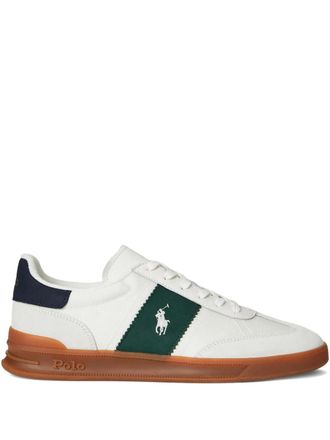 Polo Ralph Lauren lace-up low-top sneakers - White