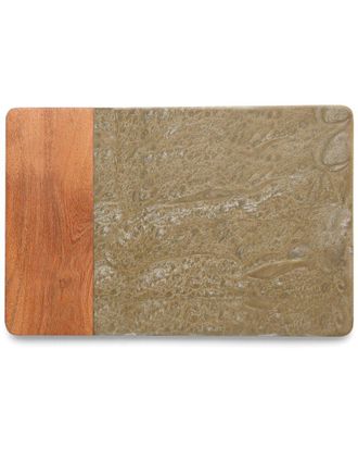 Tiramisu Resin & Wood 2 Cheese Board