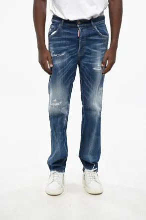 Dsquared2 Stretch Denim Jeans 642 Vintage Effect 19cm Dsquared2