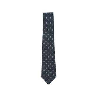 Canali Ties, male, Blue, Size: ONE SIZE Geometric Tie