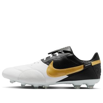 Nike Premier 3 FG Low White Black Metallic Gold HM0265-174