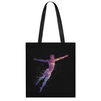 Generic Gymnastics Man Womens Tote Casual Shopping Bag Lightweight Shoulder Bags Hobos Handbag for Work Travel Daily 35x40cm