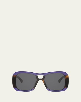 Celine Triomphe 55mm Navigator Sunglasses