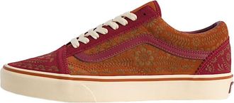 Vans Old Skool Dia De Los Muertos Bordeaux Burnt Orange Red VN000Z0Y70S