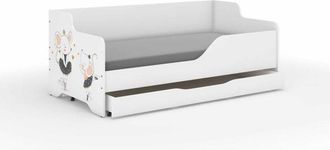 OEM Cama Infantil Lilu 160x80 Mouse Safari - Lateral
