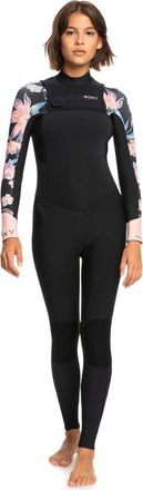 Roxy Neoprenanzug ROXY 5/4/3mm Swell Series 2023, Damen, Gr. XS-S/163-168cm & 47-57kg, schwarz, 88% recyceltes Polyester, 12% Elastan, Sportanz&uuml;ge Neoprena