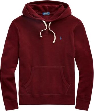 Polo Ralph Lauren Sudadera con Capucha de Forro Polar - Sweatshirts & Hoodies - Hombre - Rojo - XL