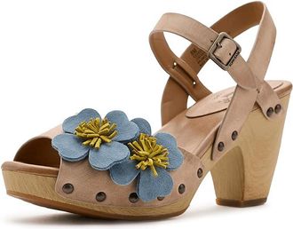 Kork-ease Garden Womens Dress Sandals Off-white (bone) : 10 M, Leather