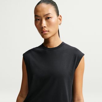 Nike Womens 24.7 ImpossiblySoft Light Dri-FIT Tank Top in Black | IQ9336-010