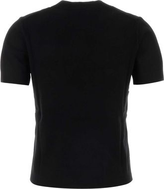 Calvin Klein Womens Sunny T-Shirt Black Viscose Polyester