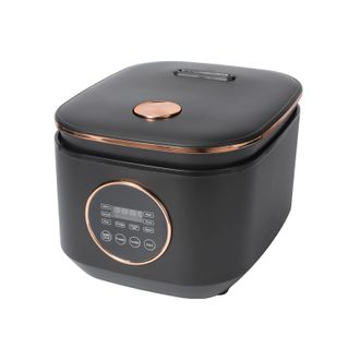OEM Mini Arrocera, Olla Interior Antiadherente, 9 Programas De Cocci&oacute;n, 5 Litros, Color Negro