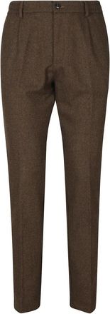 Cruna Mitte Pantalon - Heren - Broeken - Bruin - Maat: L Zijde