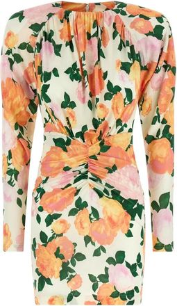 Stella McCartney Crepe Mini Dress - Dames - Korte kleedjes - Veelkleurig - M - Kleedjes