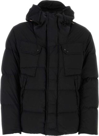 Ten c Black nylon Grays down jacket