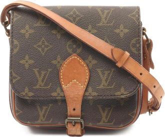 Louis Vuitton Borsa a spalla Cartesier PM 1987 - Marrone