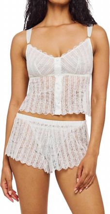 Cosabella Misteriosa Cami & Boxer Set In Moon Ivory