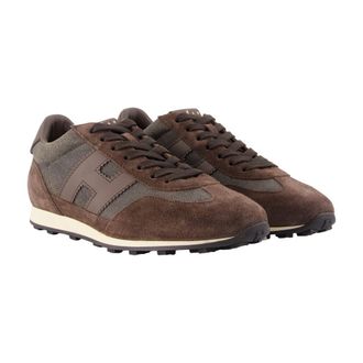 Hogan H699 Allacciato H Sneaker - Brown