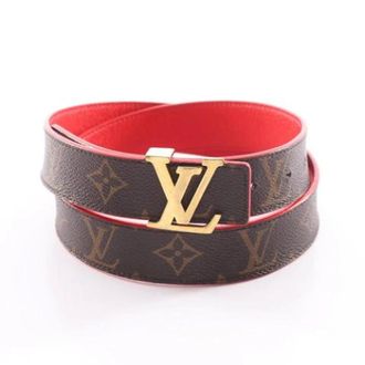 Louis Vuitton Pre-owned Vintage Monogram Standard Belt - female - Louis Vuitton Vintage - Vintage Belts - Brown - ONE SIZE - Pre-owned