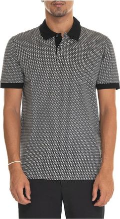 HUGO BOSS Tops, Heren, Veelkleurig, S, Katoen, Polo shirt met contrasterende kraag