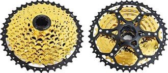 OEM Cassette Para Bicicleta, 10 Velocidades, Opciones De Velocidad Ajustables, 9 Velocidades 11-42t Dorado